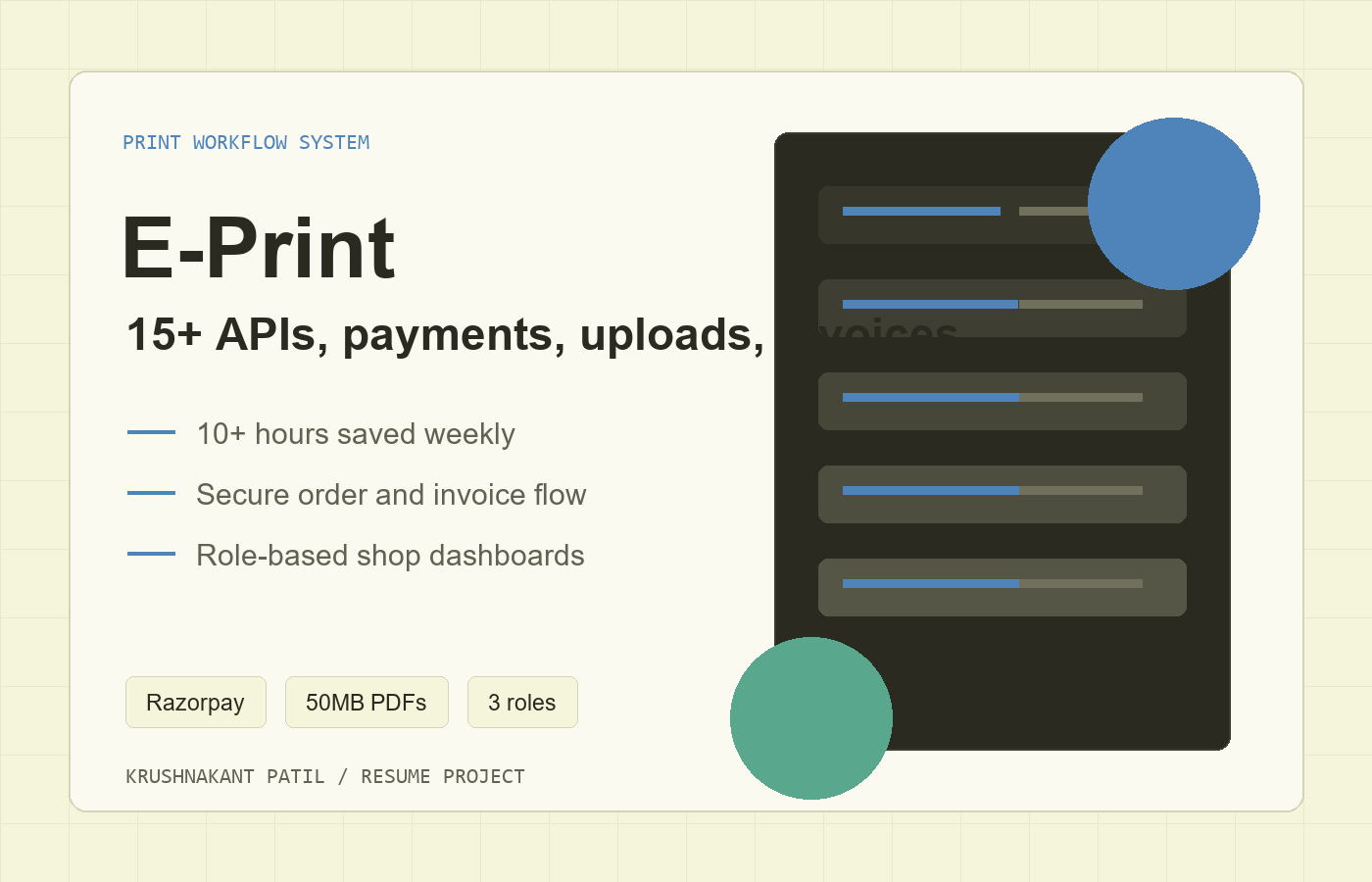 E-Print Order System